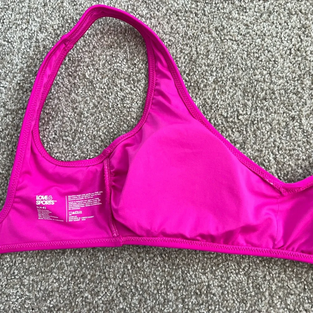 Vibrant Pink‎ Bikini Top